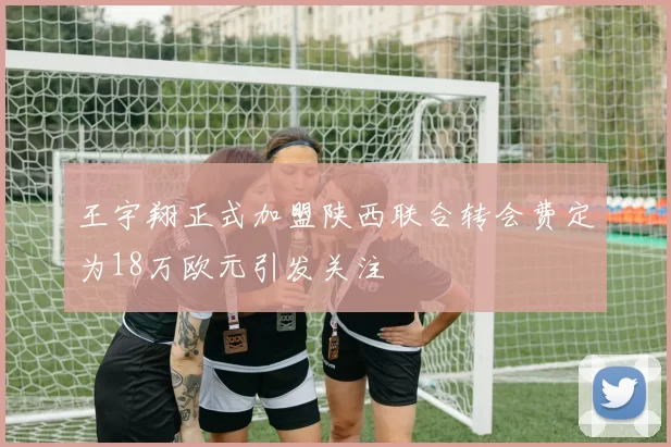 王宇翔正式加盟陕西联合转会费定为18万欧元引发关注